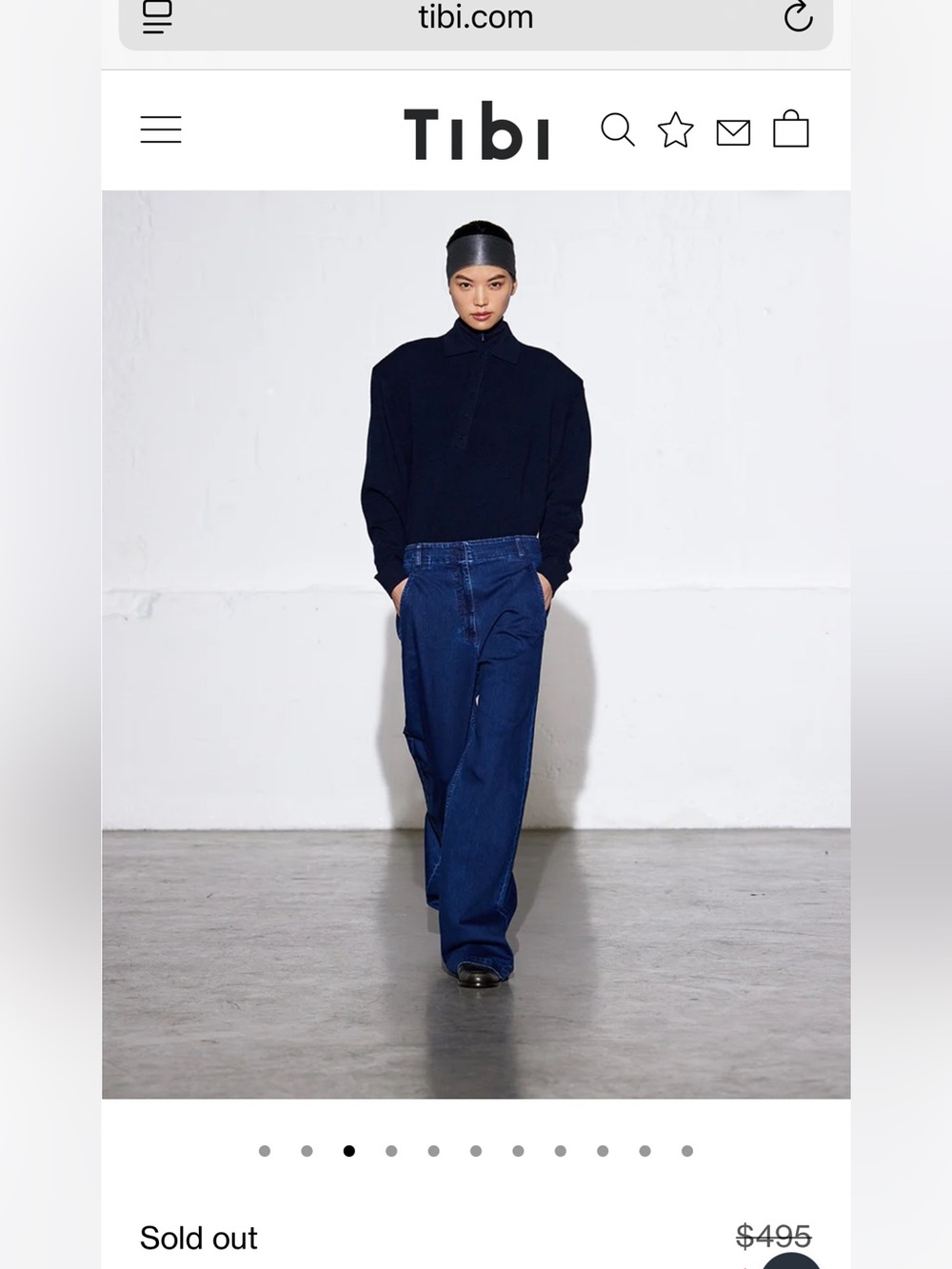 TIBI BARRY JEANS – Classic Indigo Denim | Size 30